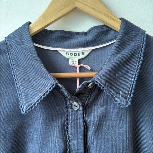 NWT Boden Corduroy Midi Shirt Dress - Picture 10 of 14